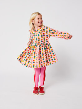 Bobo Choses Bobo Choses -Dices all over micro corduroy dress