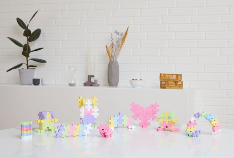 PlusPlus PlusPlus - Pastel BIG Plus-Plus: 100 stuks