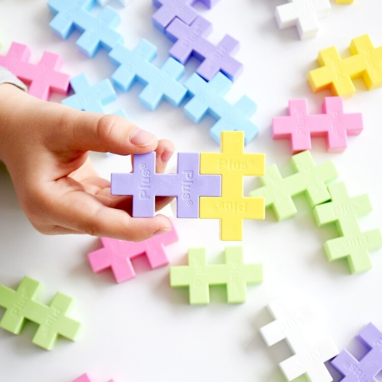 PlusPlus PlusPlus - Pastel BIG Plus-Plus: 100 stuks