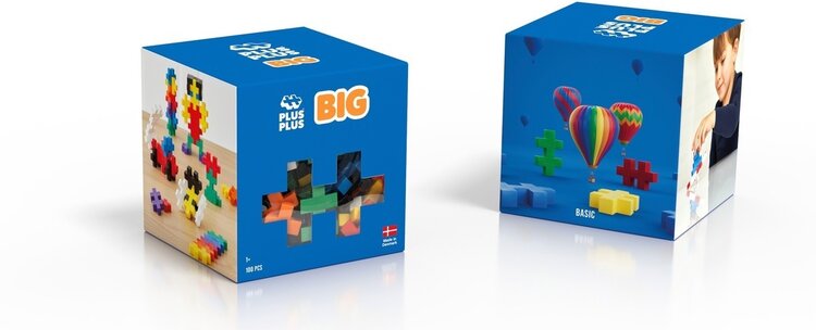 PlusPlus PlusPlus -Basic BIG Plus-Plus: 100 stuks