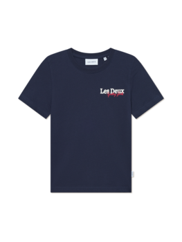 Les Deux Les Deux - Racing T-shirt KIDS - Dark Navy