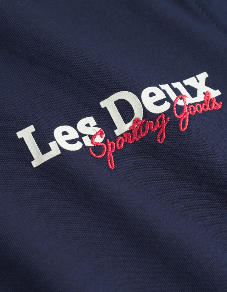 Les Deux Les Deux - Racing T-shirt KIDS - Dark Navy