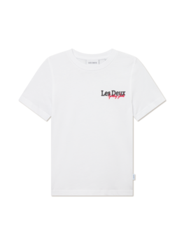 Les Deux Les Deux - Racing T-shirt KIDS - White