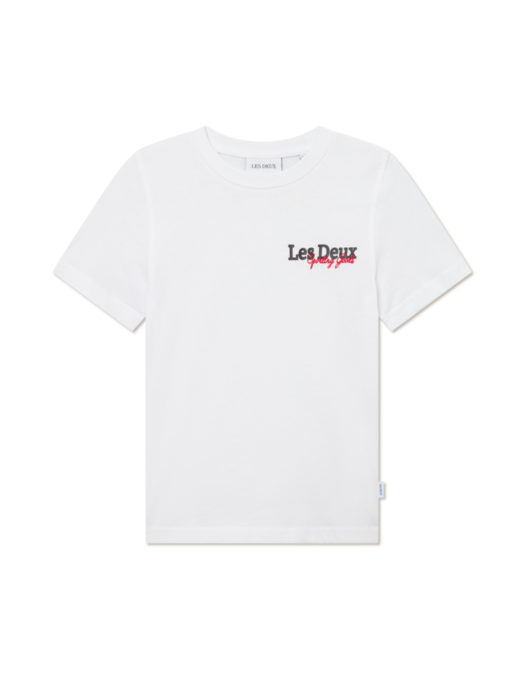 Les Deux Les Deux - Racing T-shirt KIDS - White