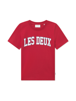 Les Deux Les Deux -Aidan T-Shirt KIDS - Scarlet