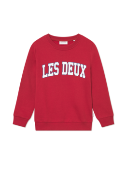 Les Deux Les Deux -Aidan Sweatshirt KIDS - Scarlet