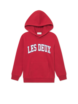 Les Deux Les Deux -Aidan Hoodie KIDS - Scarlet