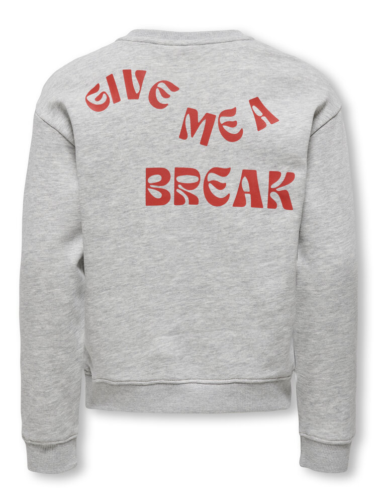 Only Only -KOGCAMINE L/S OVERSIZE - Grijs