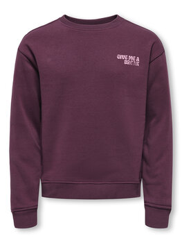 Only Only -KOGCAMINE L/S OVERSIZE - Mauve