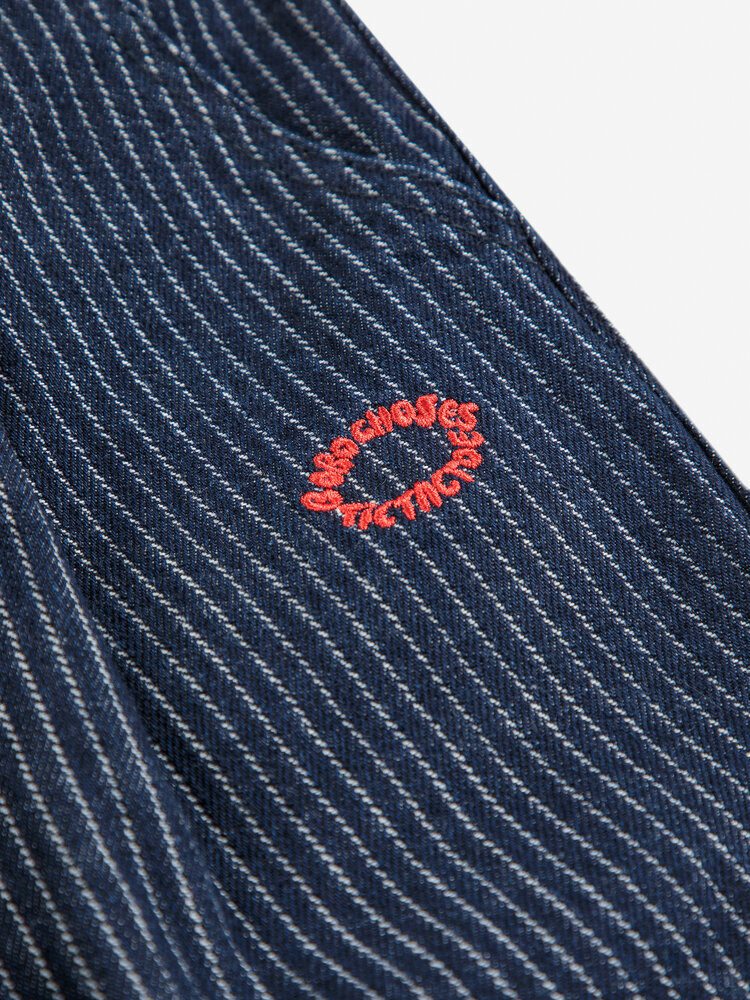 Bobo Choses Bobo Choses -Tic Tac Toe denim pants