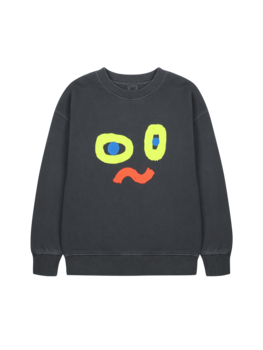 jelly mallow Jelly Mallow -	Catchy Face Pigment Sweatshirt