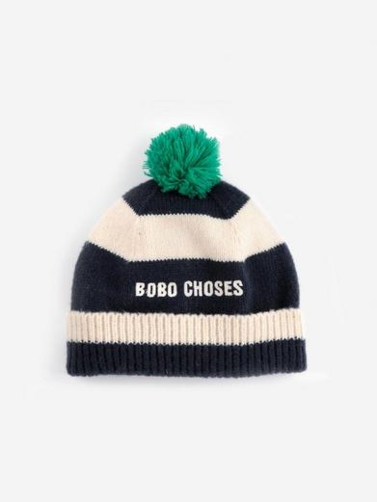 Bobo Choses Bobo Choses - Go Bobo denim winter cap