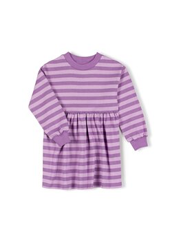 Nixnut Nixnut -  Fod dress purple stripe
