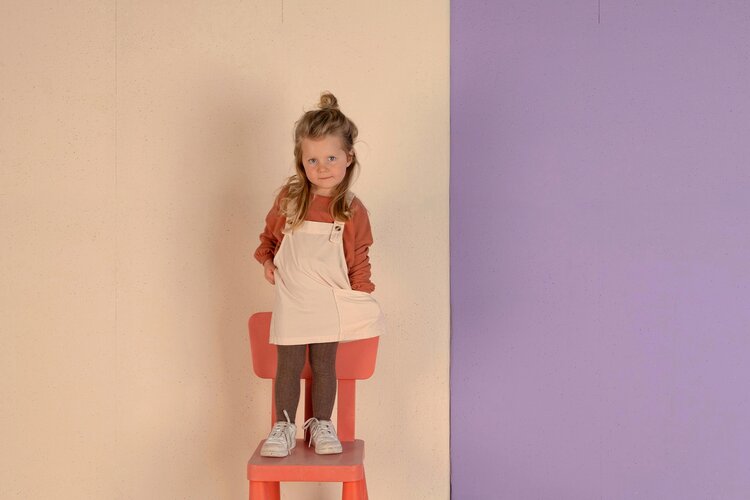 Nixnut Nixnut -  Dungee dress snow