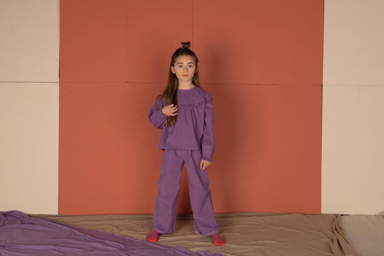 Nixnut Nixnut - Wide pants purple