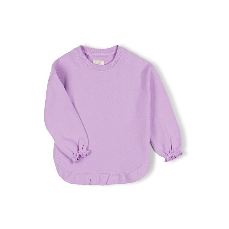 Nixnut Nixnut - Ruffle sweater