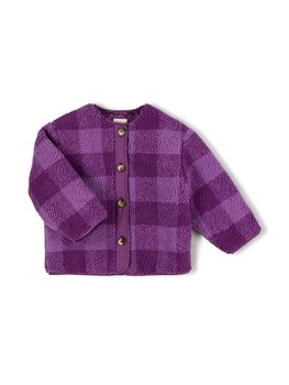 Nixnut Nixnut - Check jacket Purple