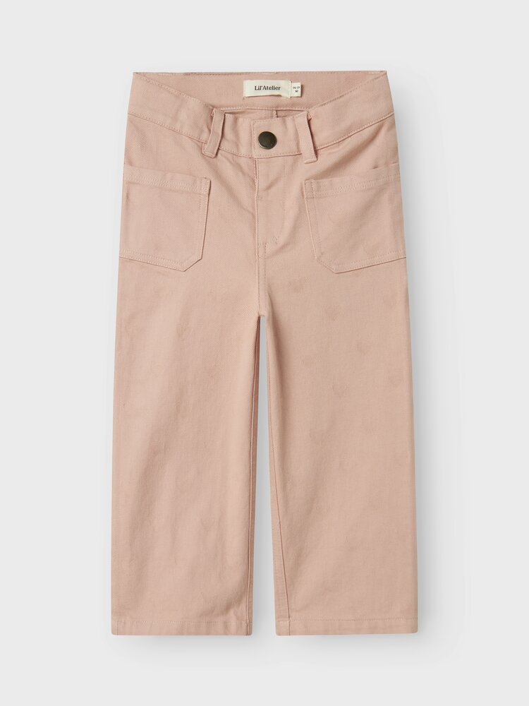 Lil atelier Lil atelier - Lamina Wide Pant - Misty Rose