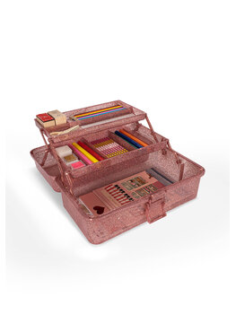 Konges Slojd KS-CREATIVE ART CADDY - Glitter Rose
