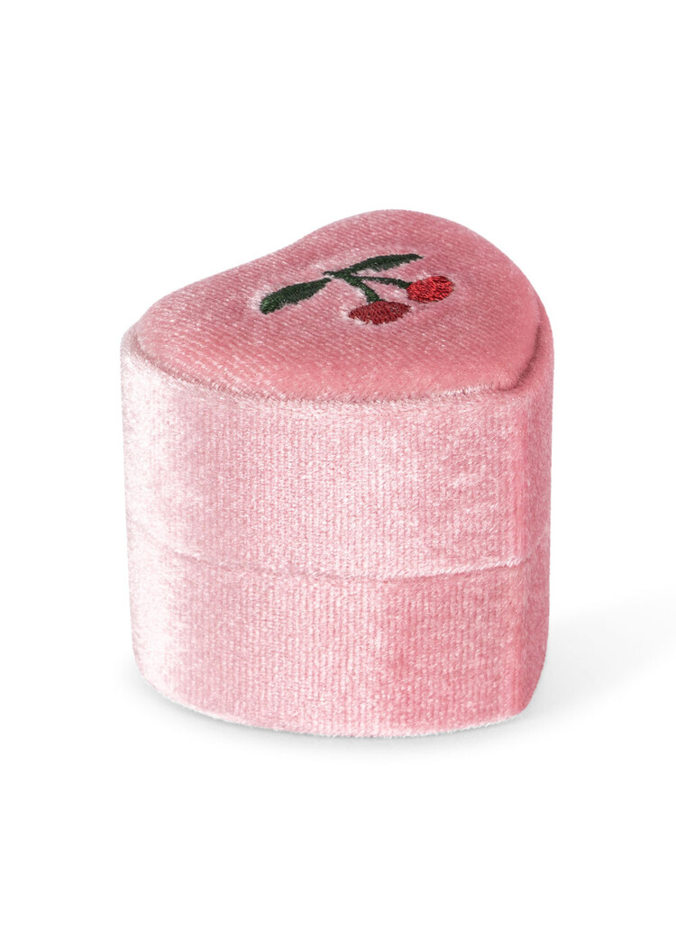 Konges Slojd KS-LITTLE NECKLACE BOX - Cherry