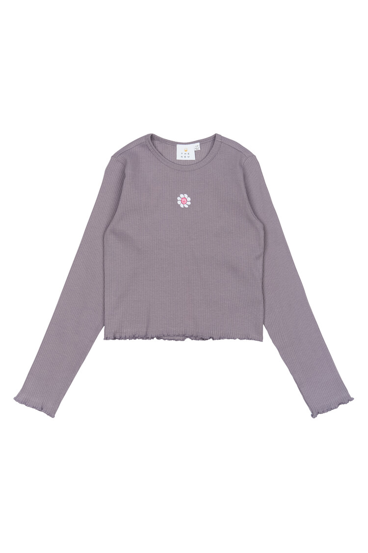 THE NEW The New -TNPerrin Short L_S Rib Tee