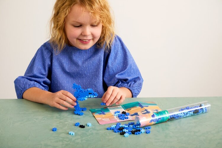 PlusPlus PlusPlus -Tube Dolfijn Plus-Plus 100 stuks