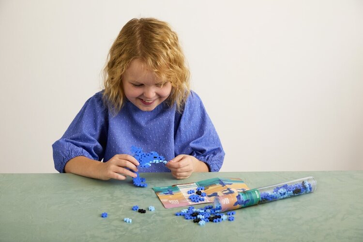 PlusPlus PlusPlus -Tube Dolfijn Plus-Plus 100 stuks