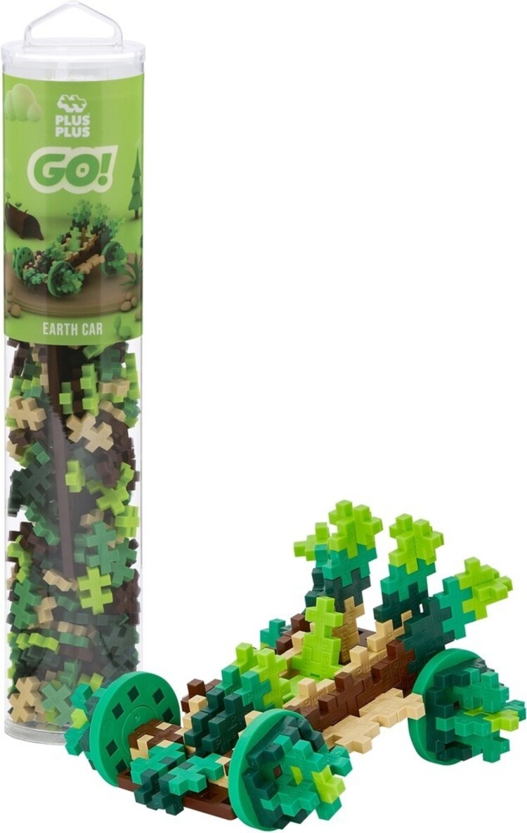 PlusPlus PlusPlus - Tube AARDE auto 200 stuks