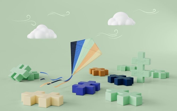 PlusPlus PlusPlus -Breeze BIG Plus-Plus: 100 stuks