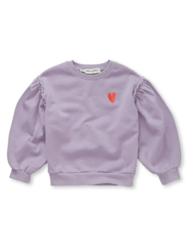 Sproet & Sprout Sproet&Sprout-SWEAT PUFF SLEEVES HEART