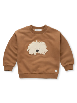 Sproet & Sprout Sproet&Sprout-SWEAT MOUSTACHE DOG