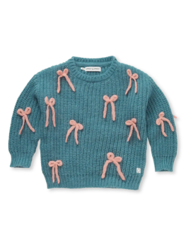 Sproet & Sprout Sproet&Sprout-GIRLS SWEATER BOWS