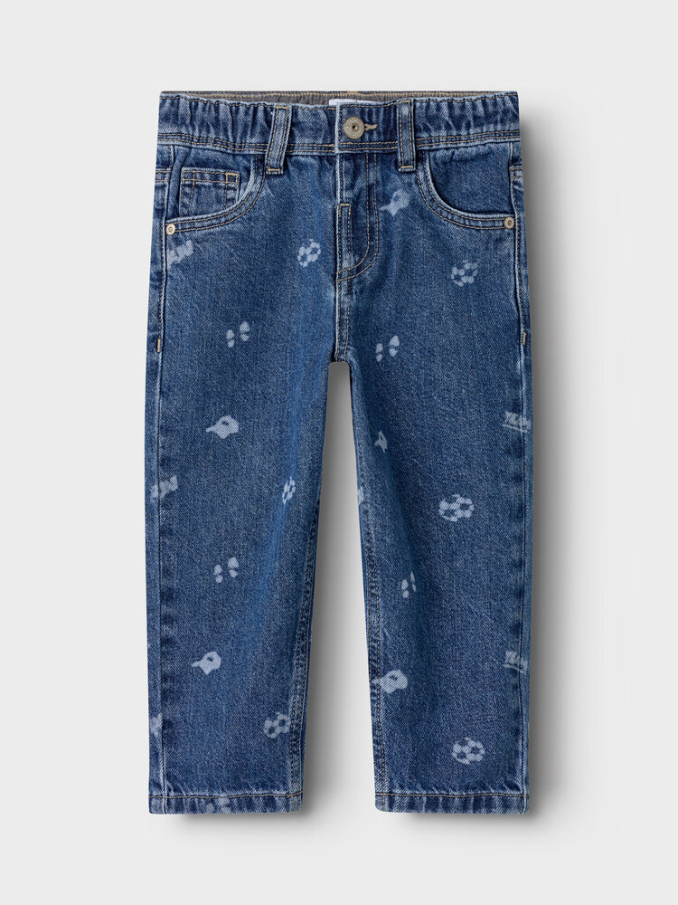 Name it Name it -NMMSILAS TAPERED AOP JEANS