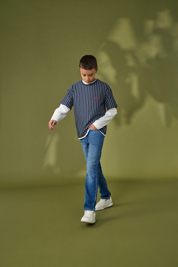 Only & Sons Only&Sons- OSJEDGE STRAIGHT - Medium Blue