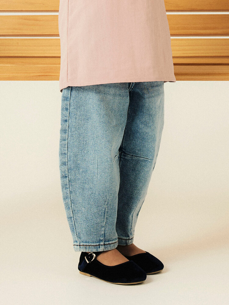 Name it NMFBELLA BALLOON JEANS -Medium Blue