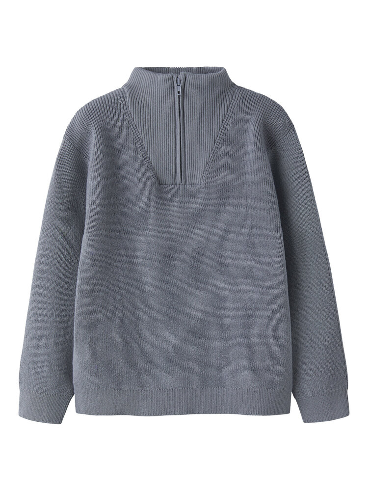 Lil atelier Lil Atelier -NMMNESOLLE LS KNIT-Tradewinds