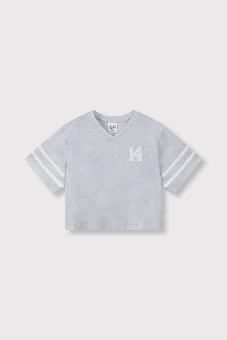 Alix mini Alix Mini - Lurex sports t-shirt