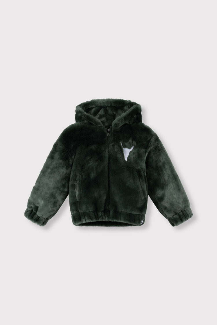 Alix mini Alix Mini -Woven faux fur jacket