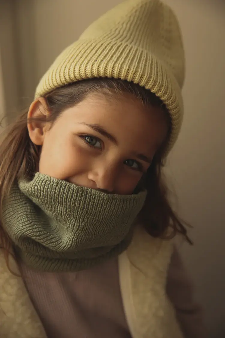 Hvid Hvid - Beanie Fonzie  light yellow