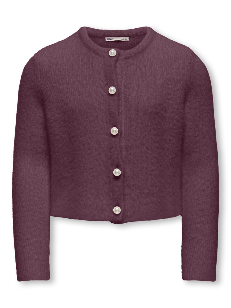 Only Only- Petra 0 Neck Pearl - Mauve