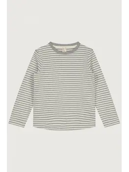 Gray Label L/S Tee GOTS |Grey Cream