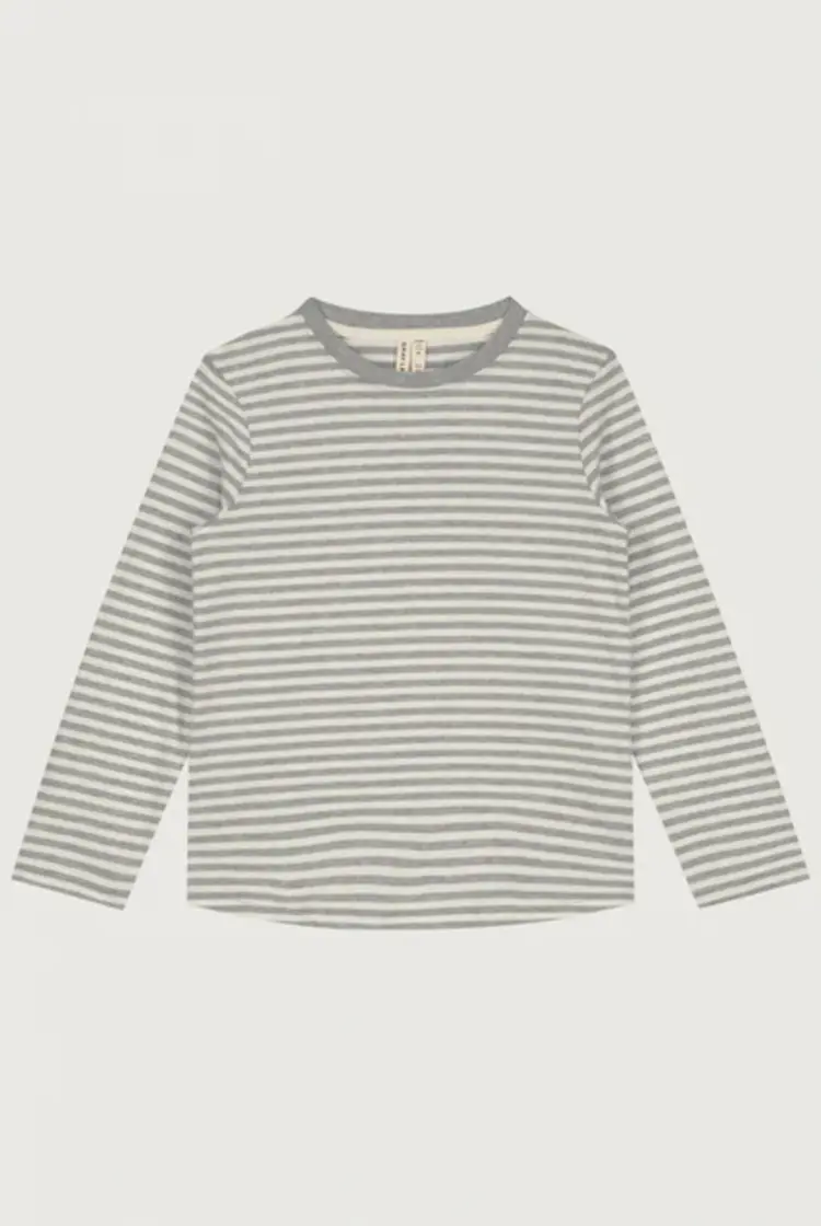 Gray Label Gray Label - L/S Tee GOTS |Grey/Cream