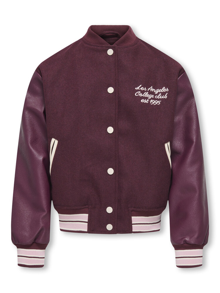 Only Only - Westcoast Life Bomber- Mauve