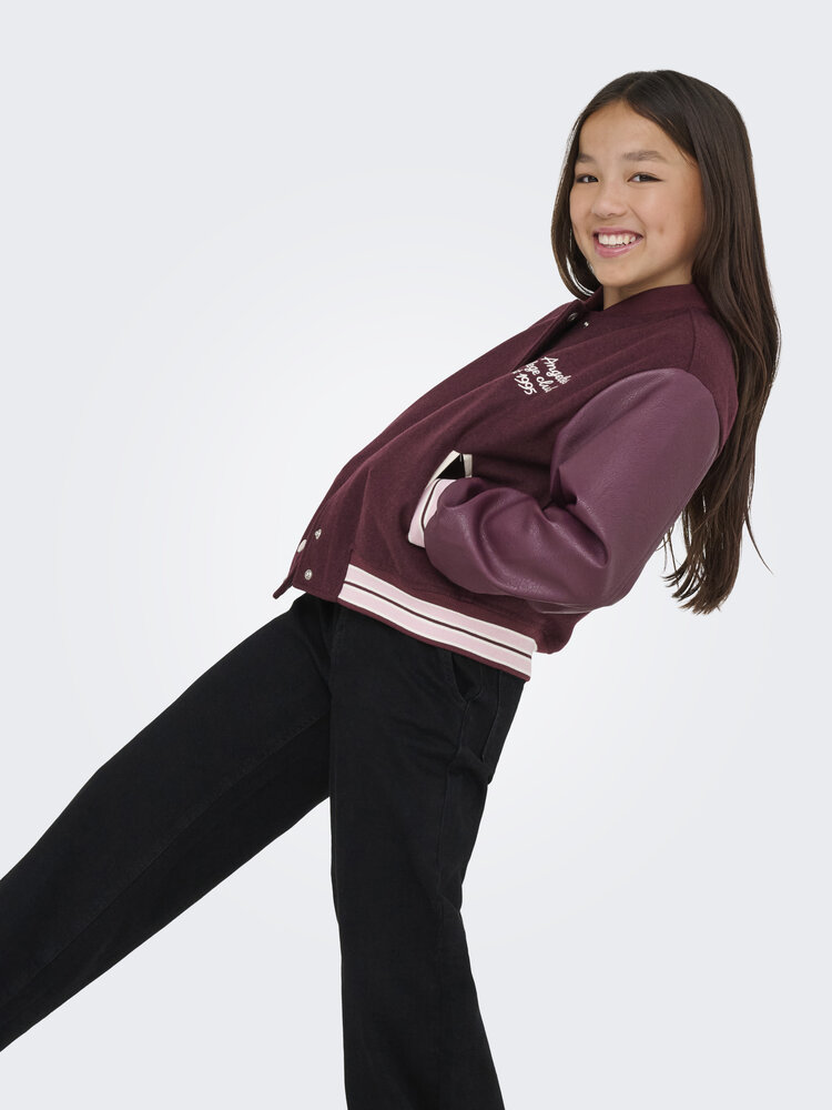 Only Only - Westcoast Life Bomber- Mauve