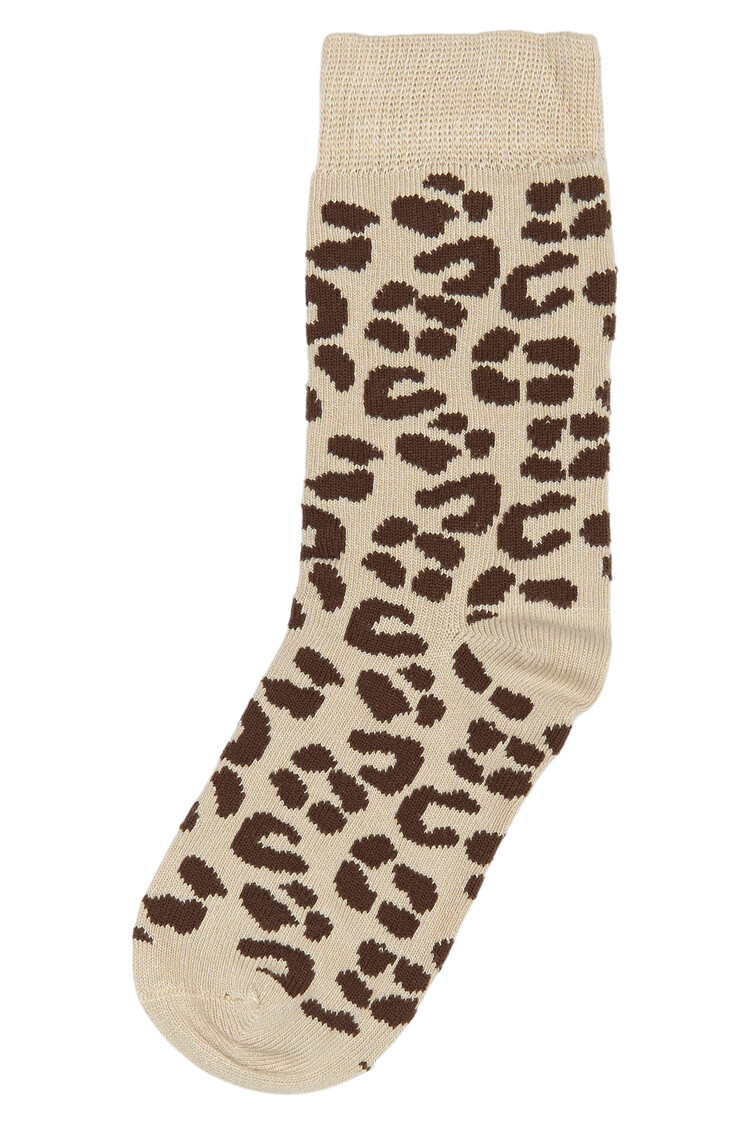 Minipop MiniPop- Bamboo Wild Socks-Brown