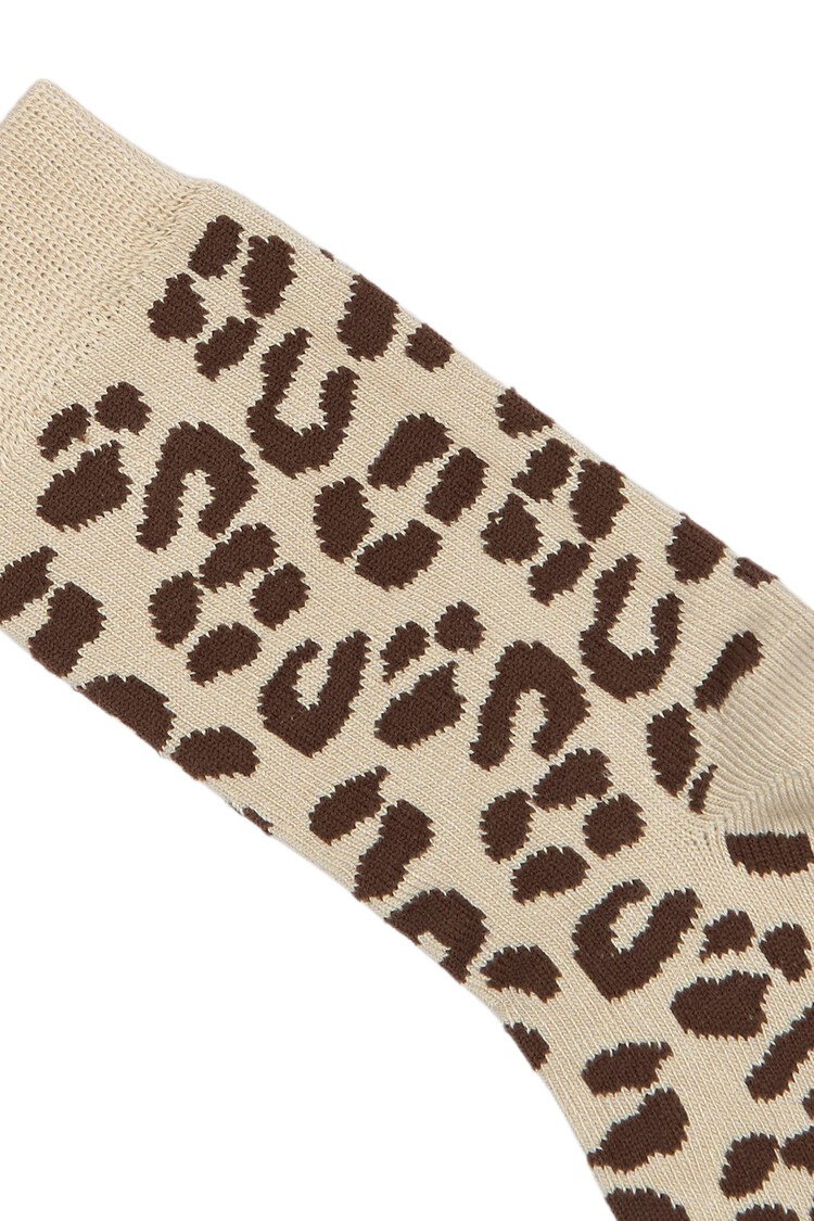 Minipop MiniPop- Bamboo Wild Socks-Brown