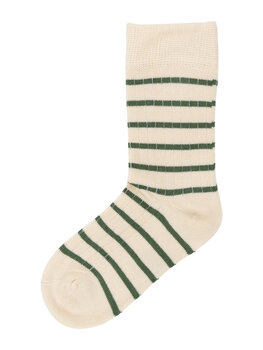 Minipop MiniPop- Socks Stripe- Emerald Green