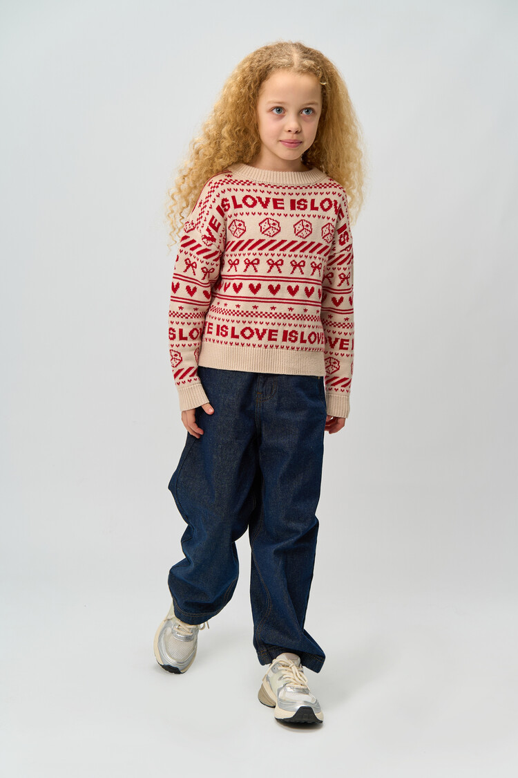 THE NEW TNRaline Jacquard Pullover