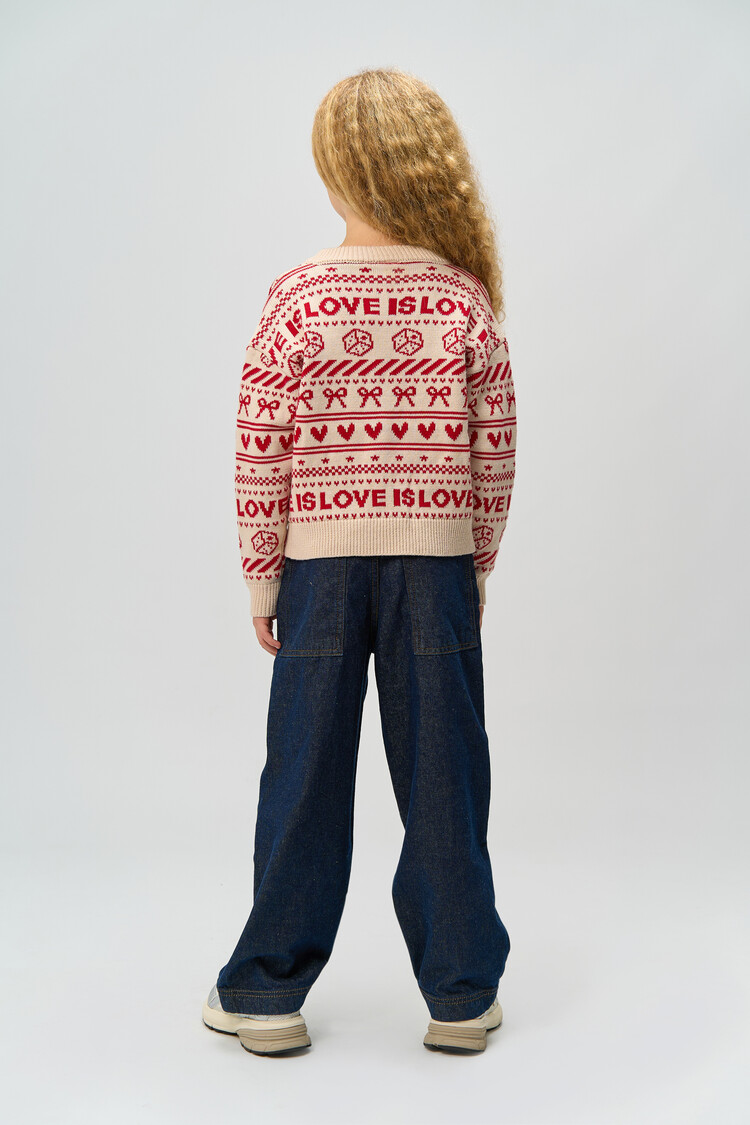 THE NEW TNRaline Jacquard Pullover