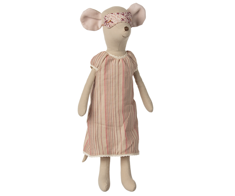 Maileg 17-2400-00 Medium mouse, Nightgown
